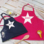 Parent And Child Personalised Apron Set, thumbnail 1 of 2