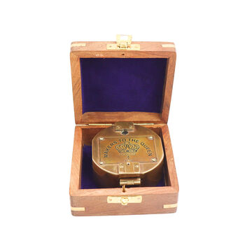 Brunton Compass With Wooden Box, 5 of 5