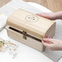Personalised Engraved Wooden Sewing Chest, thumbnail 4 of 10