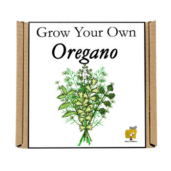 Gardening Gift. Grow Your Own Herbs. Oregano Seeds Kit, 4 of 4