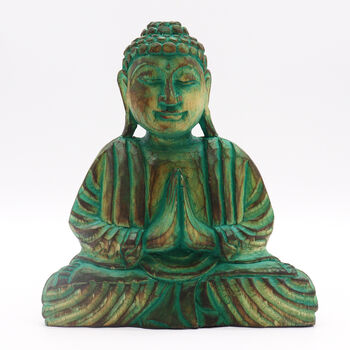 Buddha Feng Shui Set Buddha Knot Green, 4 of 6