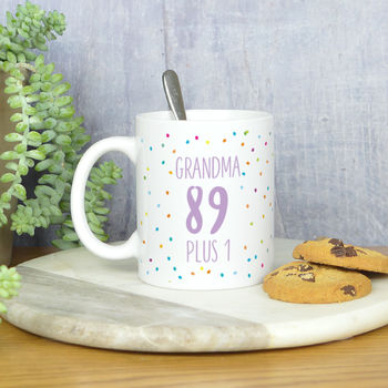 Personalised 90th Birthday Mug, 2 of 3