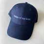 Personalised Slogan Wedding Party Cap, thumbnail 3 of 12