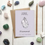 Birthstone Illustration Birthday Card, thumbnail 5 of 12