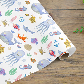 Under The Sea Wrapping Paper Rolls Or Folded, 3 of 3