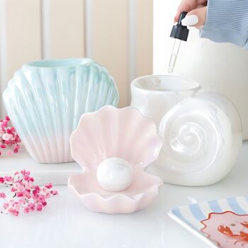 Iridescent Shell Oil Burner, 3 of 4