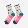 Women's Bamboo Socks Multicoloured Christmas Tree, thumbnail 1 of 5