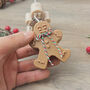 Gingerbread Scented Christmas Candle Gingerbread Man, thumbnail 2 of 10