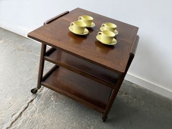 1930’s Vintage Extending Drinks Trolley / Tea Trolley, 5 of 12