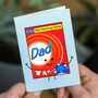 Funny Washing Powder Father's Day Card, thumbnail 1 of 4