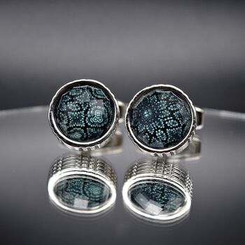 Silver Vintage Cufflinks Gift, 2 of 4