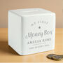 Personalised My First Money Box, thumbnail 1 of 6