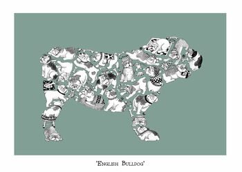English Bulldog Print, 2 of 4