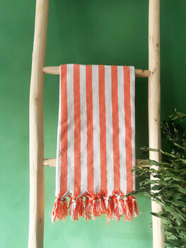 Brighton Stripe Hammam Towel, 7 of 12