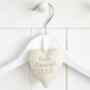 Personalised Hanging Heart Flower Girl Gift, thumbnail 3 of 12