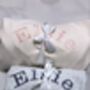 Personalised Organic Moses Basket Fitted Sheet, thumbnail 3 of 10