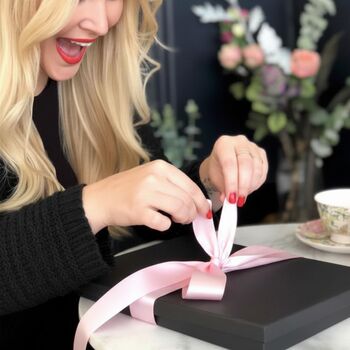 June Pink Tourmaline Birthstone Scented Rose Birthday Gift Boxed, 4 of 8