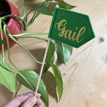 Personalised Mini Flag Custom Colour Decoration, 6 of 11