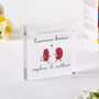 Personalised Valentine’s Day Acrylic Plaque, thumbnail 1 of 2