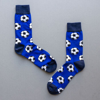 Personalised Men's Football Socks In A Box, 3 of 7