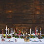 Christmas Dinner Candles | Pack Of Ten Mixed, thumbnail 1 of 12
