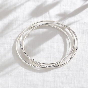 Personalised Russian Ring Bangle Set, 2 of 11