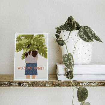 Welcome Home House Plant Card, 2 of 2