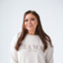 Spring Mini Est Personalised Embroidered Sweat, thumbnail 4 of 12