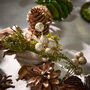 Woodland Sparkle Natural Christmas Garland, thumbnail 5 of 6