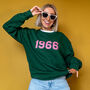 Personalised 'Year' Unisex Sweatshirt, thumbnail 12 of 12