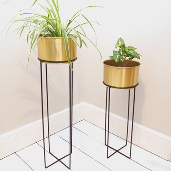 Copper Plant Stand Two Sizes, 2 of 4