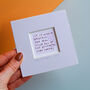 Positivity Quote Strong Women Mini Art Print, thumbnail 2 of 8