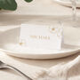 Blossom Foiled Wedding Place Cards, thumbnail 2 of 2