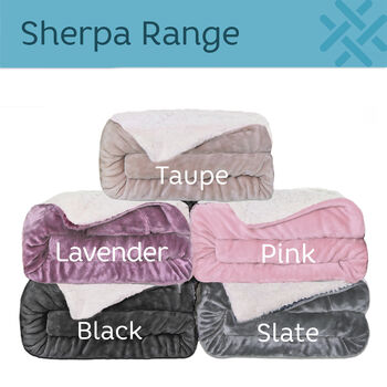 Personalised Sherpa Baby Blanket, 3 of 6