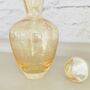 Rare Vintage Decorative Golden Glass Perfume Bottle ~ 25, thumbnail 3 of 6