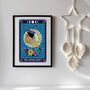 Tarot Coffee Lover Typographical Print, thumbnail 2 of 5