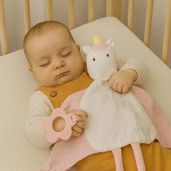 Personalised Unicorn Baby Comforter, 2 of 5