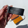 Personalised Leather Keyring With Welsh Detail, thumbnail 6 of 10