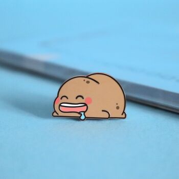 Sleeping Potato Enamel Pin, 2 of 6