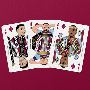 Aston Villa Playing Cards | Gift For Football Fans, 9 of 12