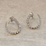 Eternity Curve Earrings, thumbnail 1 of 7