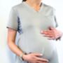Flora Maternity Scrub Uniform Top Workwear, thumbnail 7 of 7