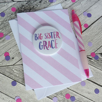Big Sister Card With Badge, 4 of 5