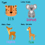 Personalised Name Logo Animal Pencil Case, thumbnail 4 of 6
