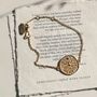 Lakshmi Goddess Coin Bracelet, thumbnail 9 of 11