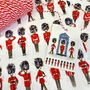 Queens Guard Luxury Gift Wrap, Wrapping Paper, thumbnail 1 of 8