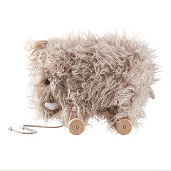 Woolly Mammoth Pull Along Toy, 2 of 2