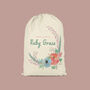 Personalised Easter Egg Gift Sack Children's Treat Bag, thumbnail 1 of 2
