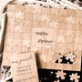 Wedding Puzzle Guest Book Alternative, thumbnail 1 of 10