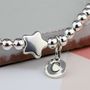 Personalised Tess Silver Star Bracelet, thumbnail 3 of 4